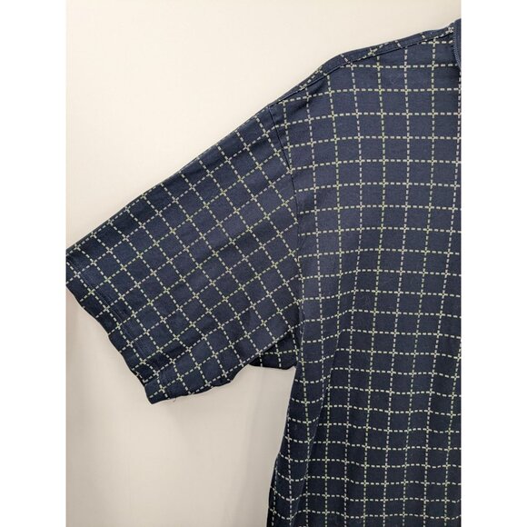 Bobby Jones Polo Shirt Men Size S Check Plaid Italy Golf Preppy Retro Heritage - Picture 5 of 10